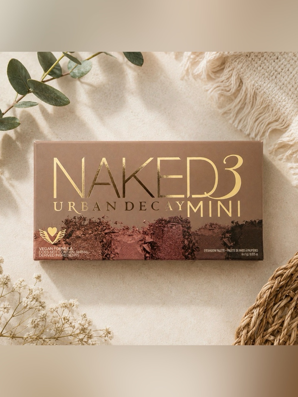 Urban Decay Naked3 Mini Eyeshadow Palette – New in Box 🌸✨